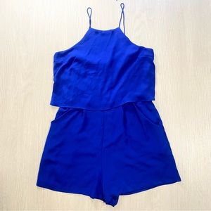 Express Blue Romper